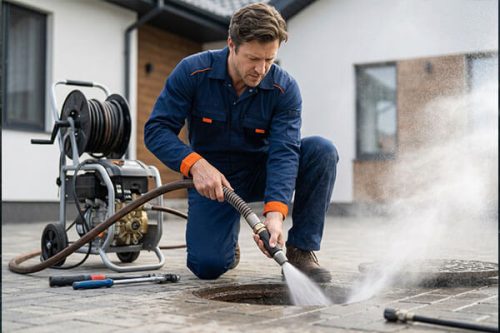 ontstopping hogedruk