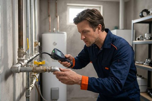 service verwarming gaslek detectie