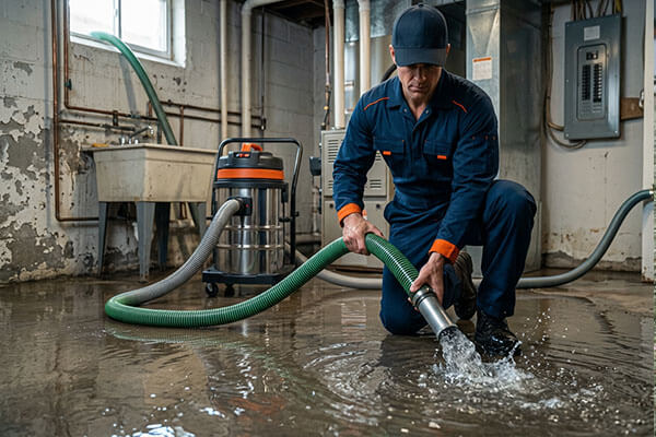 Kelder leegpompen service kelder leegmaken