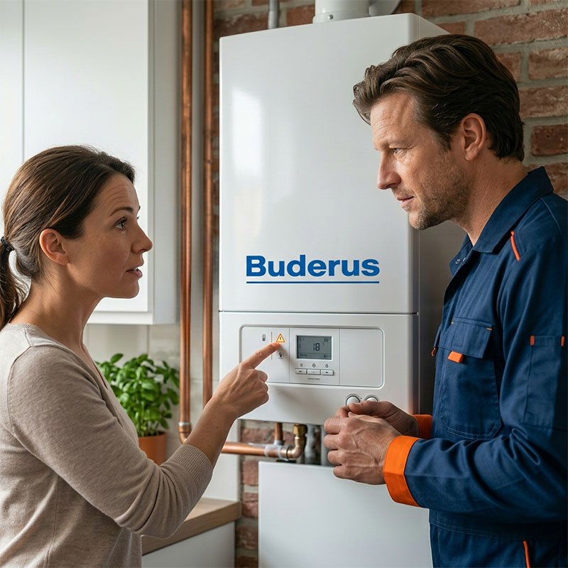 Buderus service verwarmingsdienst